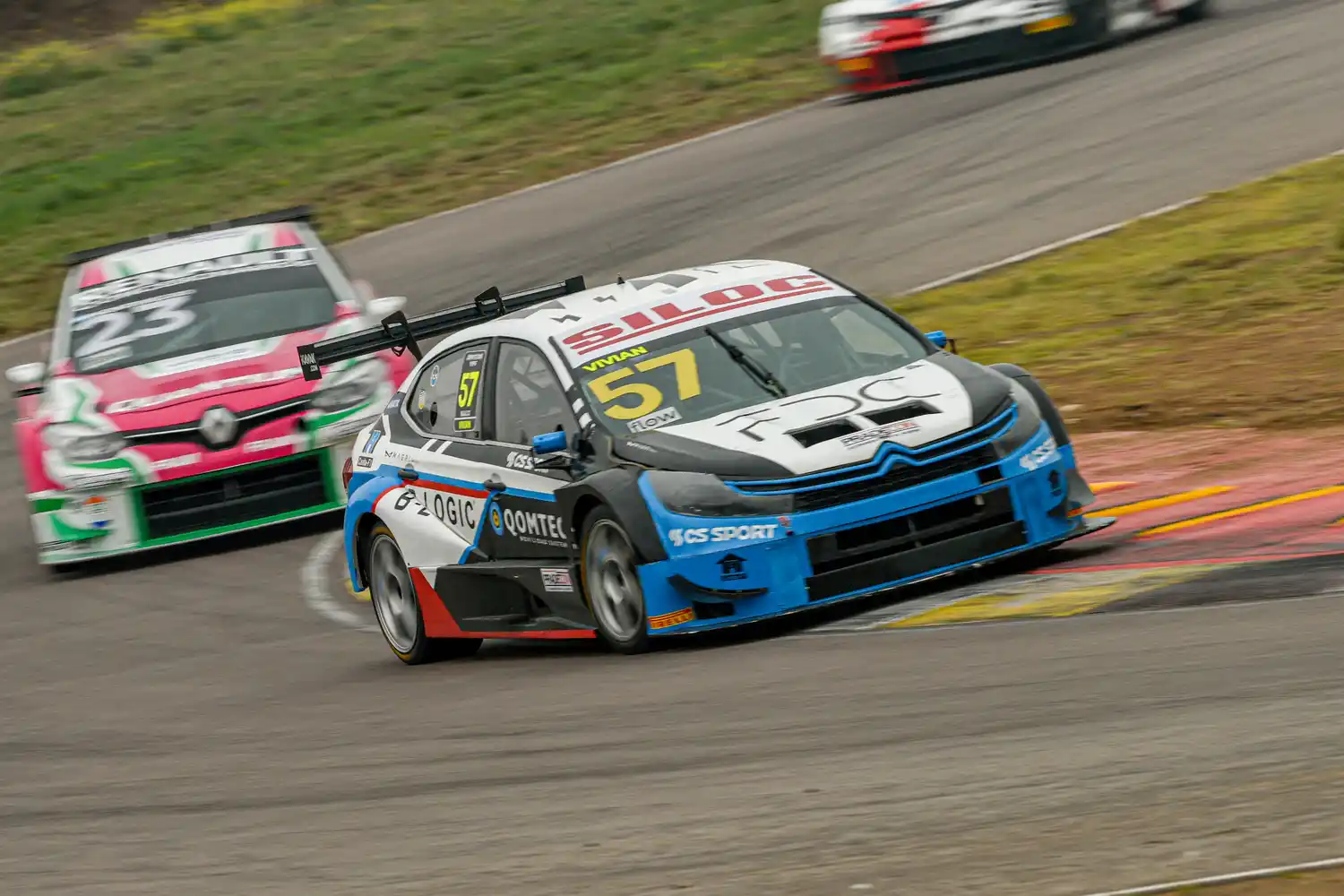 El TC 2000, en Entre Ríos. (Foto web TC 2000).