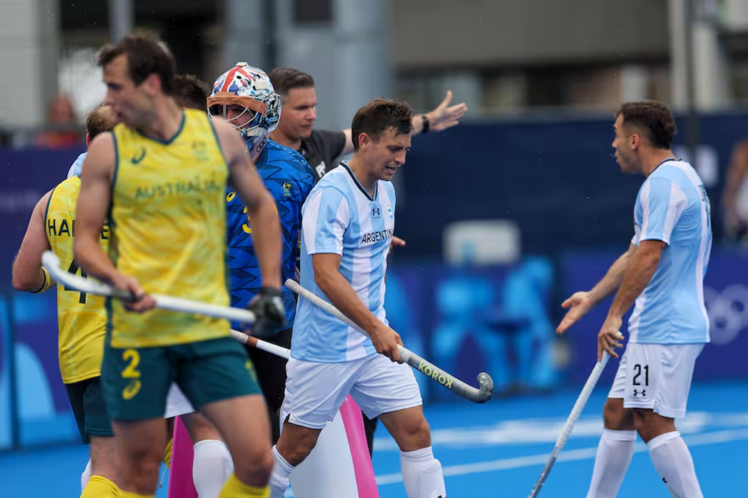 El equipo nacional de hockey fue derrotado por Australia en su primer partido