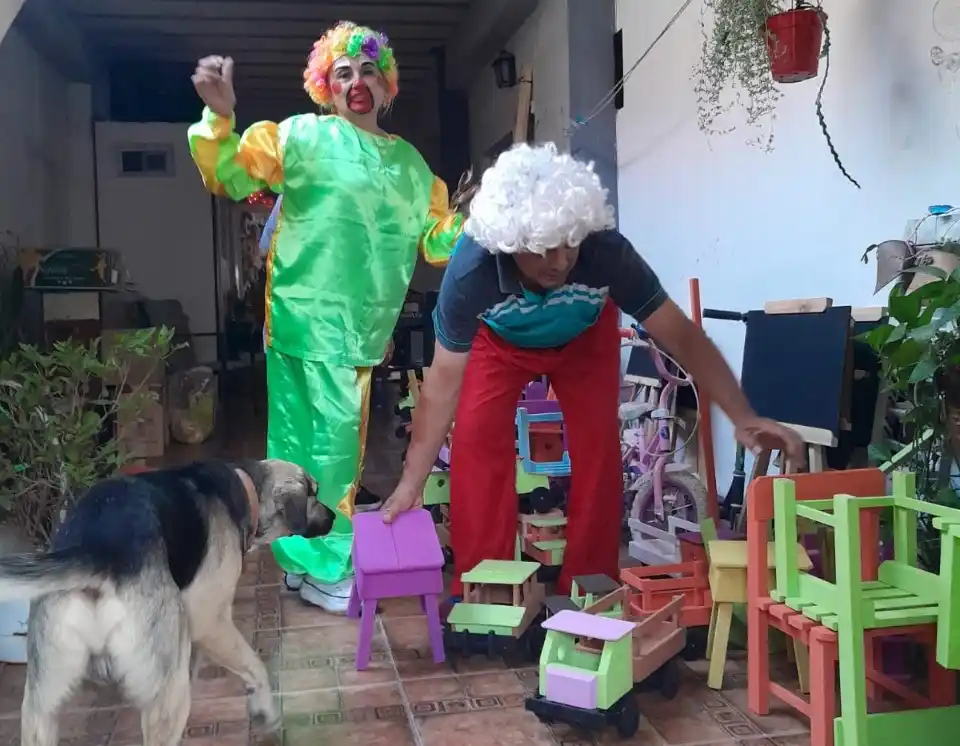 La historia de Horacio, el Papa Noel de Pueblo Nuevo