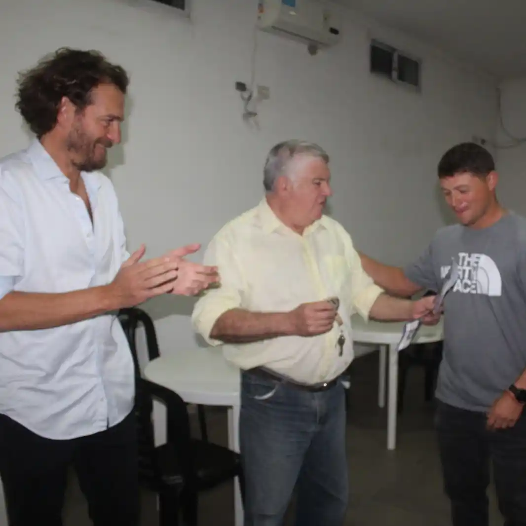 Sportiva entregó la casa sorteada y celebró sus 110 años con un brindis institucional