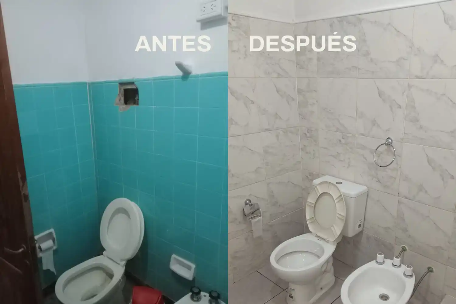 Realizan mejoras edilicias y sanitarias a una escuela rural de Lucas Norte