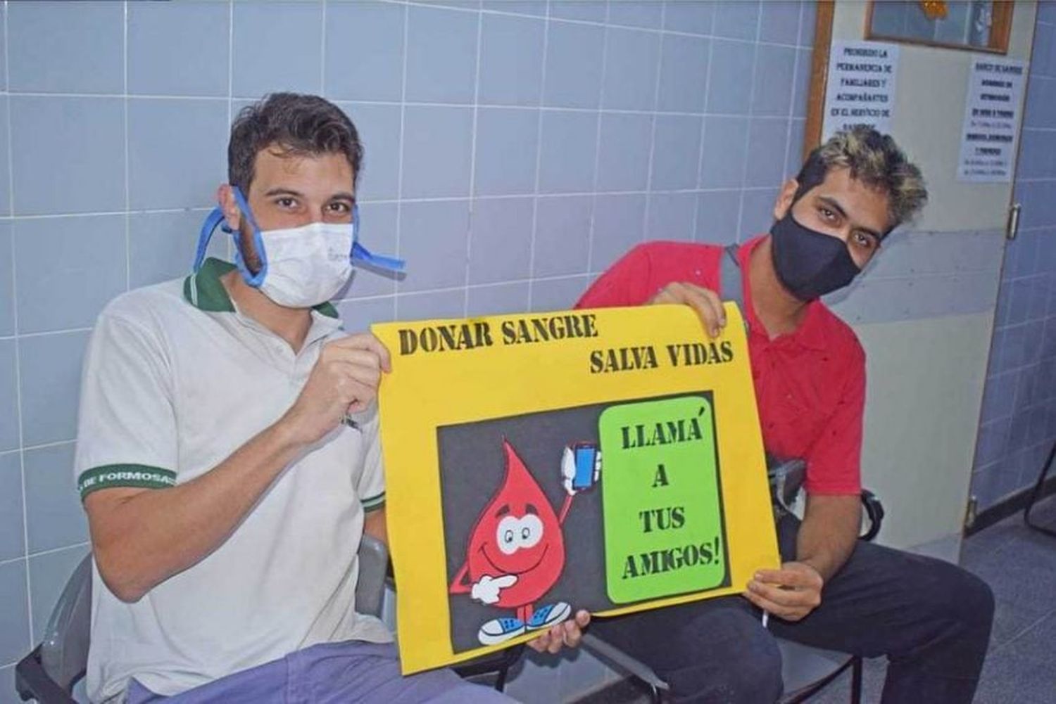 Con colectas y homenajes Formosa celebró el Día Nacional del Donante de Sangre Voluntario