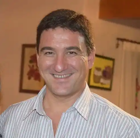 Prof. Sebastián Benedetti, presidente del Tiro Federal-