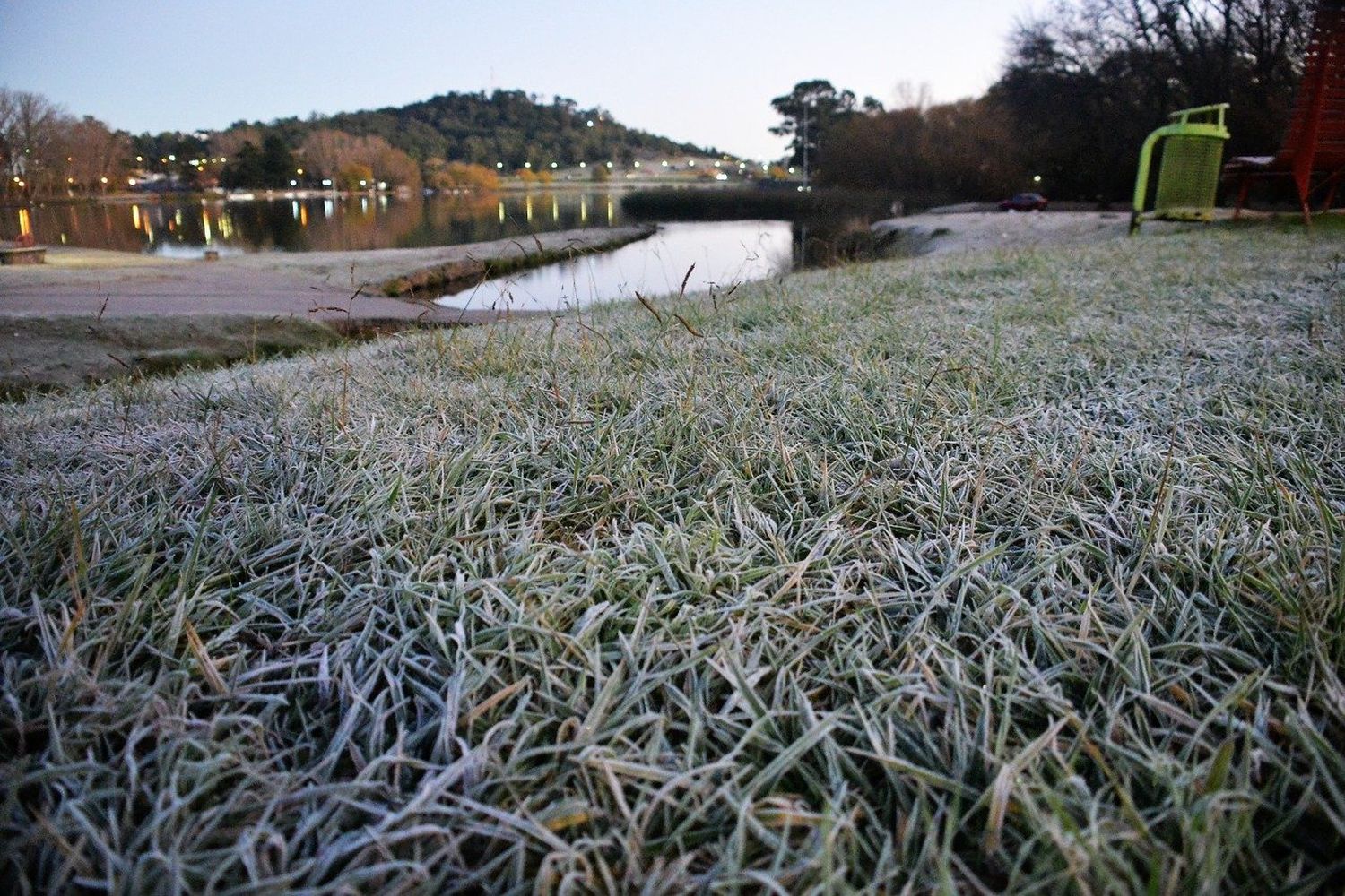 Con -8.6 grados, se registró la temperatura más baja del año en Tandil