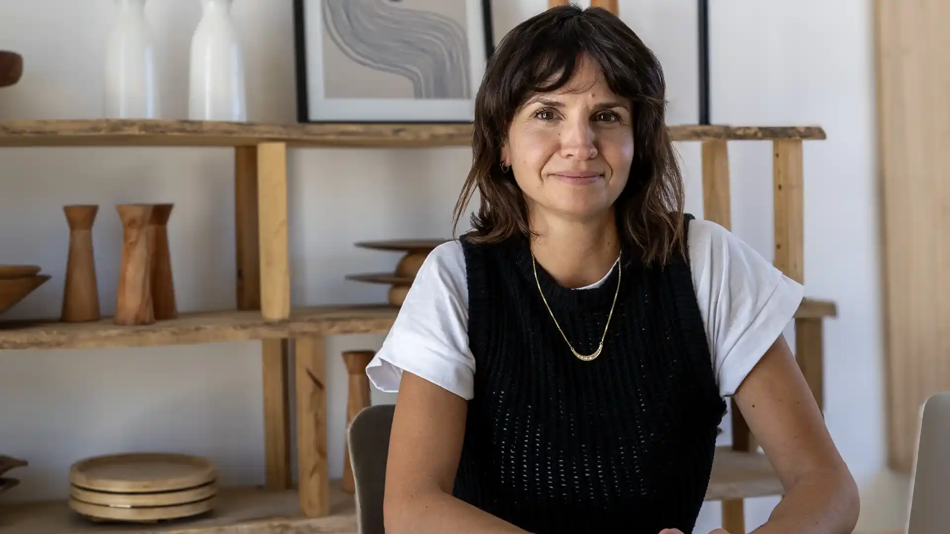 Agustina Festa, a cargo de la empresa de catering Mucha.