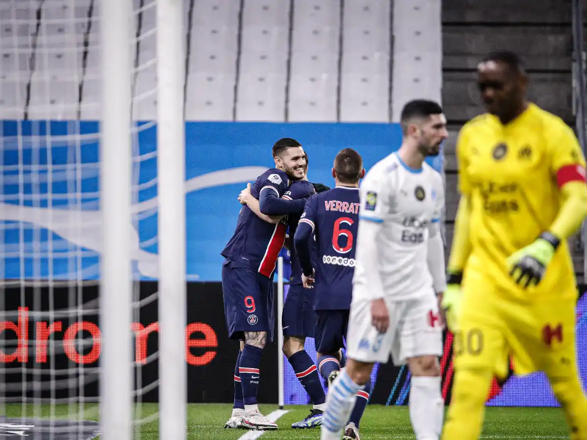 PSG ganó el clásico y Mauro Icardi marcó un tanto