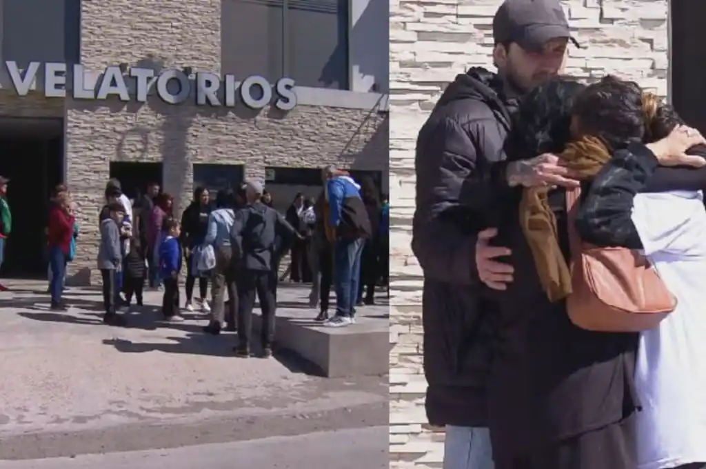 Dolor en el último adiós a las víctimas.