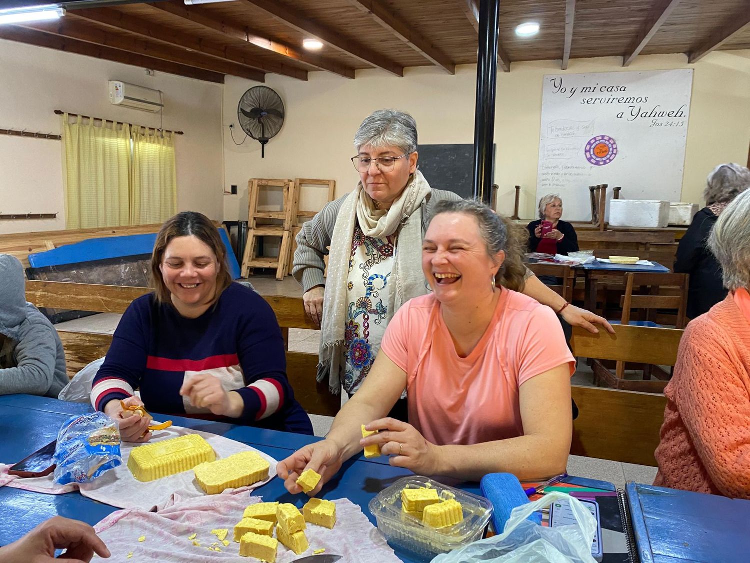 Integrantes del proyecto Jabonería Social.