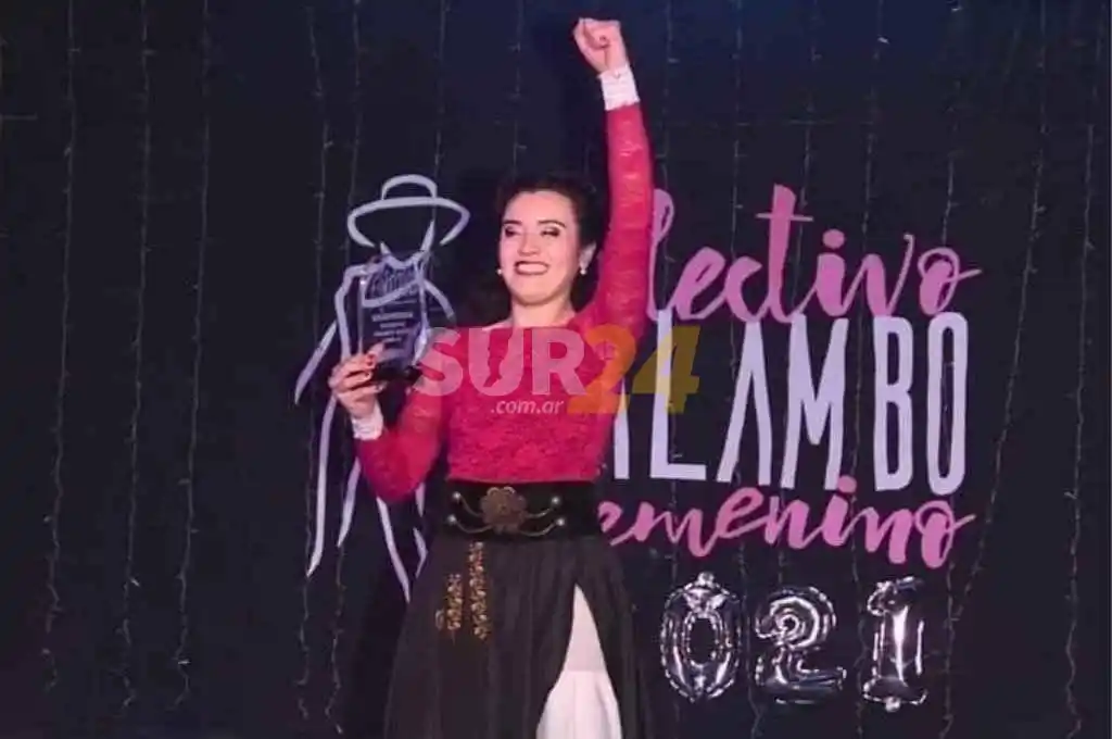 Una artista casildense se consagró campeona provincial de malambo por segunda vez