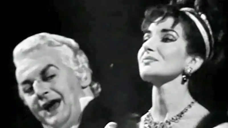 Concierto de María Callas en el Covent Garden de Londres