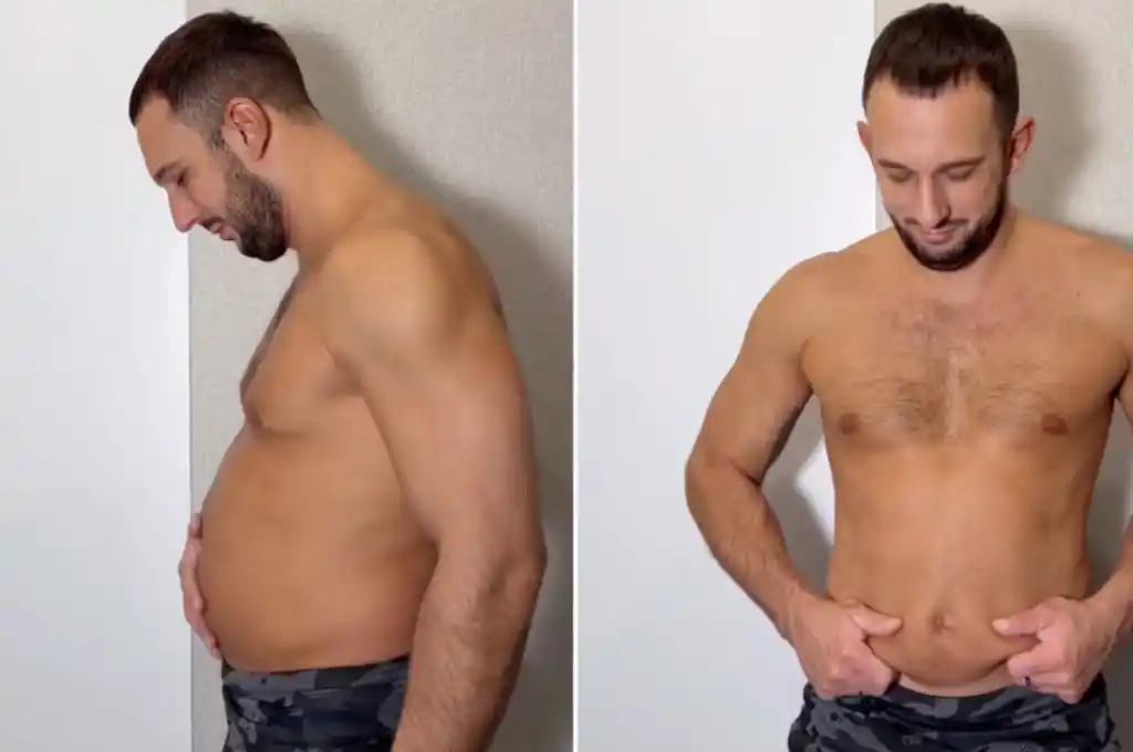 El influencer buscaba subir de peso. (Fotos: Instagram/@dmitryfit)