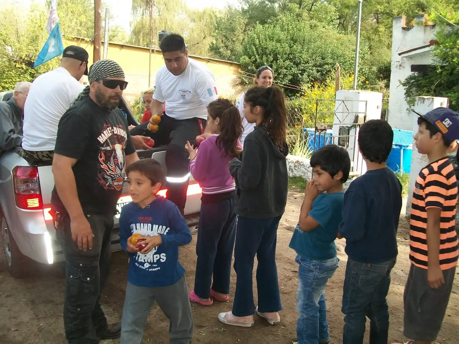Agrupaciones moteras de Entre Ríos se movilizan para ayudar a escuelas rurales de Gualeguay.