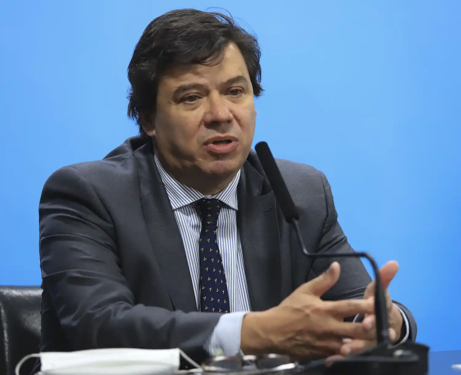 Claudio Moroni, ministro de Trabajo.