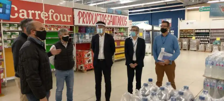 El Gobierno Nacional lanzó hoy el Programa PyMEs en Góndolas