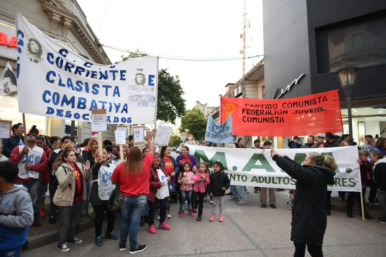 Concentración y marcha en Gualeguaychú por el paro nacional