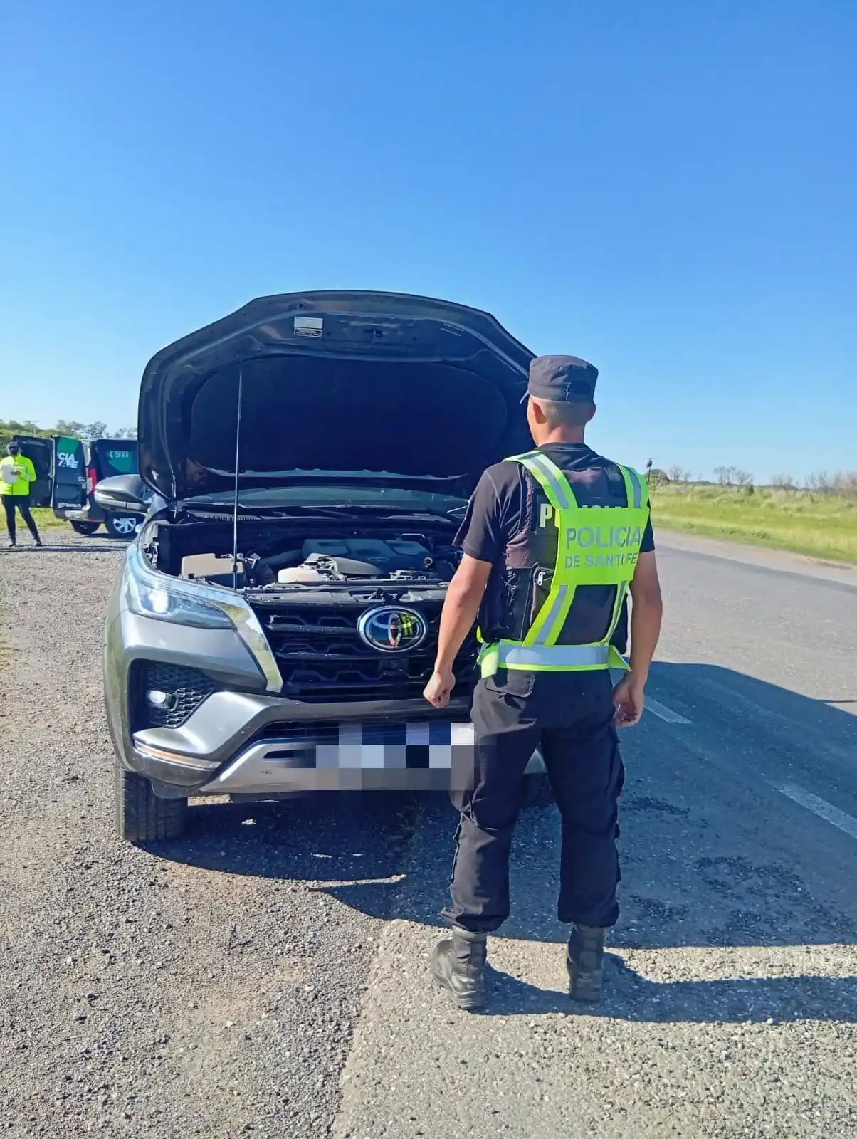 detenidos robo camioneta hilux sw4 toyota ruta 34 arrufo guardia provincial - 3