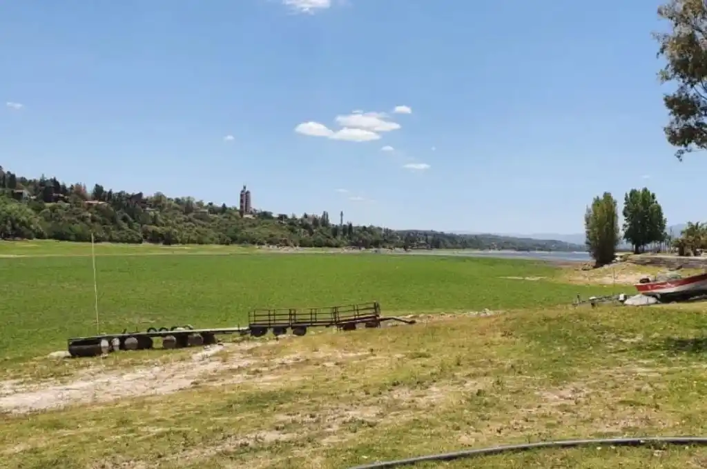 Alerta en Villa Carlos Paz: así está el lago San Roque