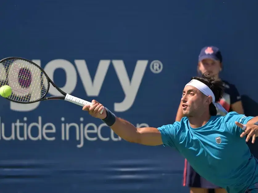 Thiago Tirante debutó con un triunfo en el Masters 1000 de Cincinnati y ahora jugará frente a Novak Djokovic. Foto:  Eric Bolte
