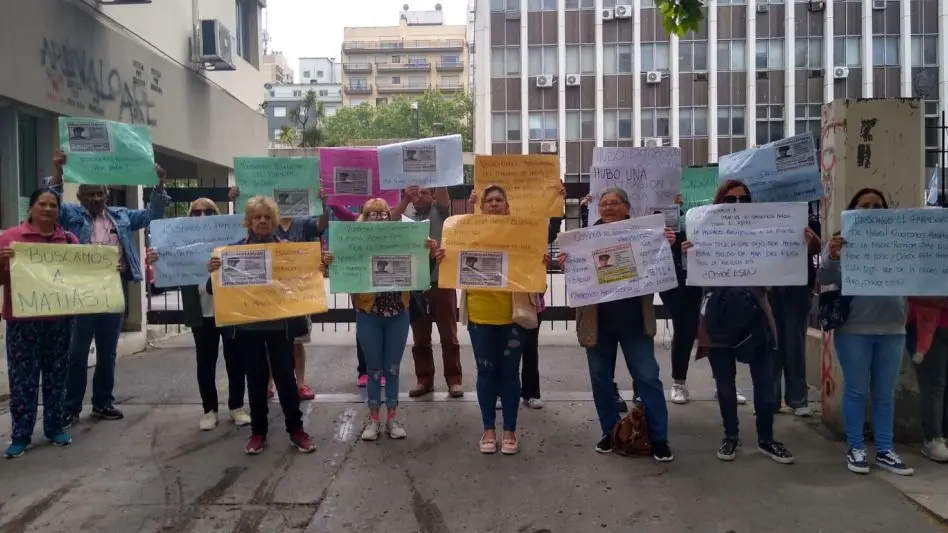 Familiares del remisero Matías Barrera reclamaron su aparición en Tribunales