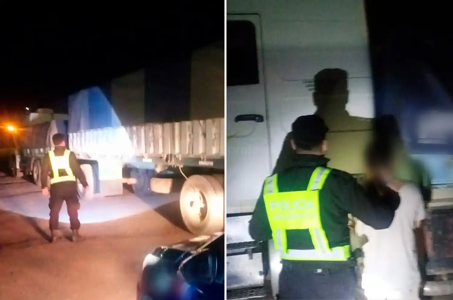 Detuvieron a un camionero drogado en la región: “Recién tomé, compré un poco de cocaína en Rafaela, pero estoy bien”