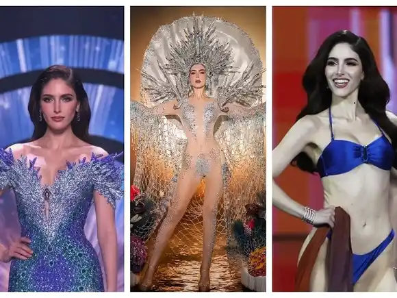 DESLUMBRANTE: así lució Stephany Abasali en la gala preliminar del Miss Universo
