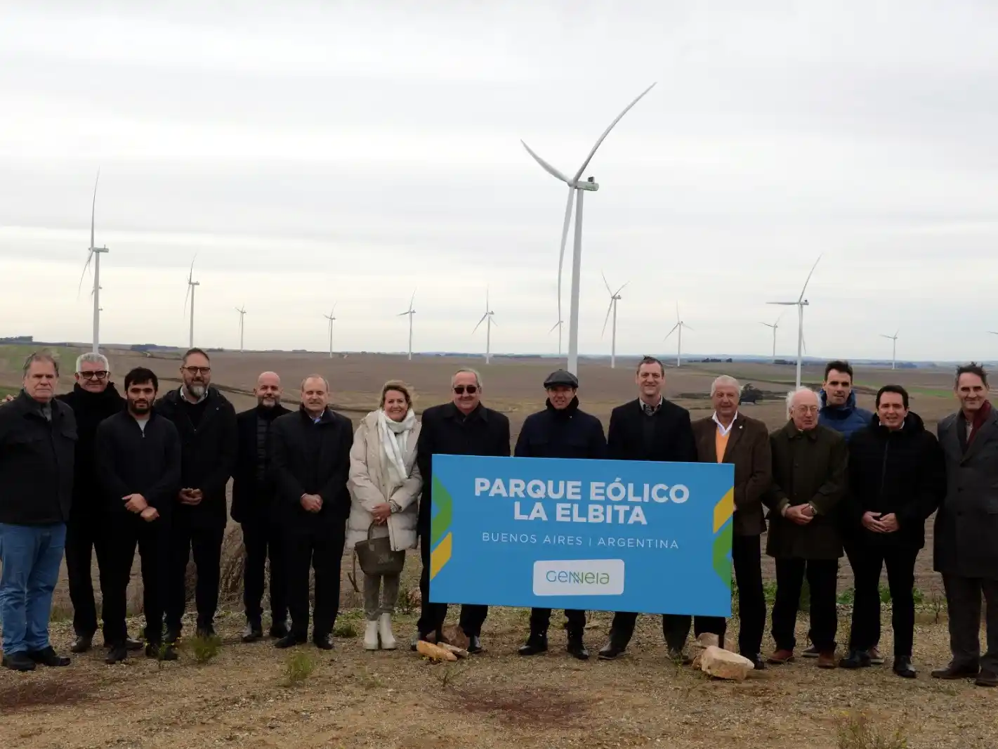 Genneia inauguró La Elbita, el esperado nuevo Parque Eólico de Tandil.
