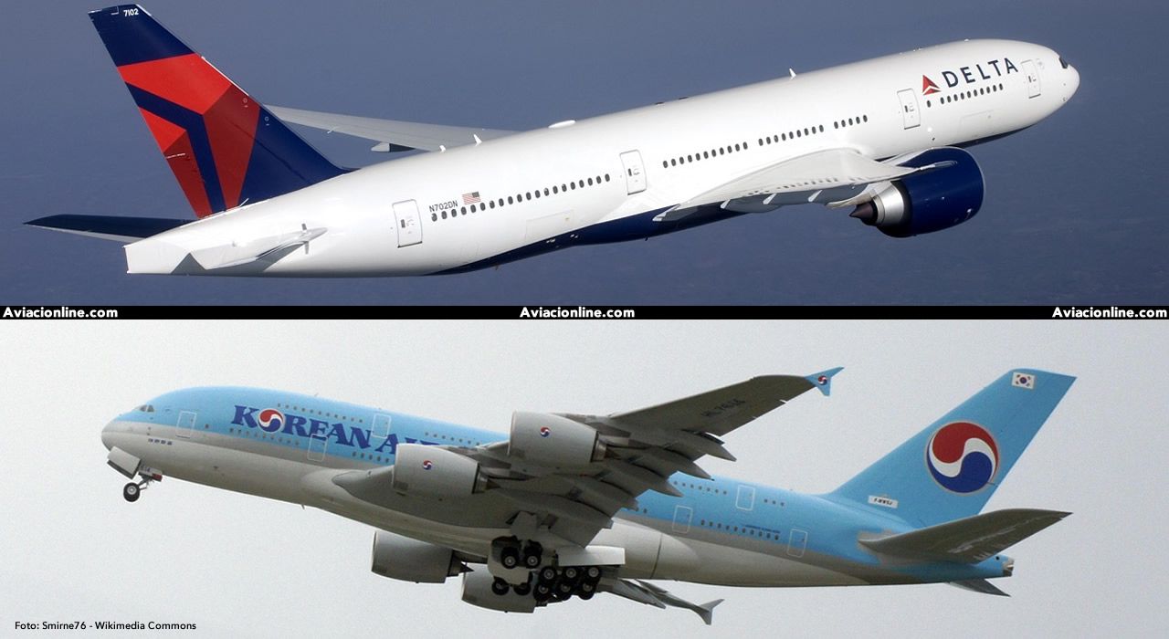 Delta Airlines y Korean Air crean joint venture en rutas transpacíficas