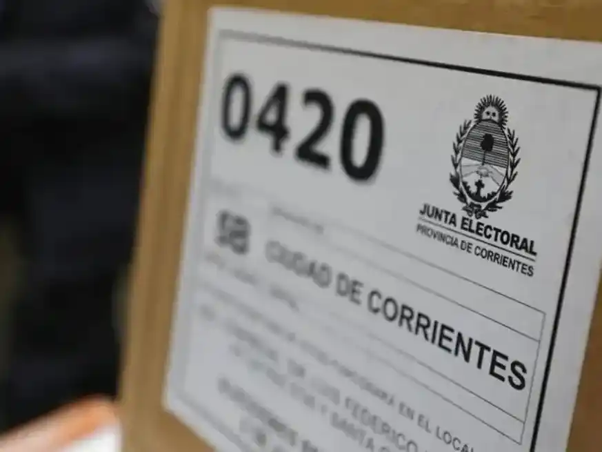 Elecciones en Corrientes. Foto: Gentileza