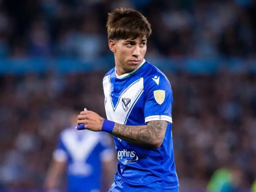 Carrizo, figura de Vélez y del seleccionado Sub 20.