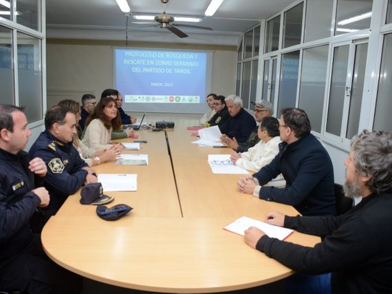 El Municipio presentó el protocolo de búsqueda y rescate en zonas serranas