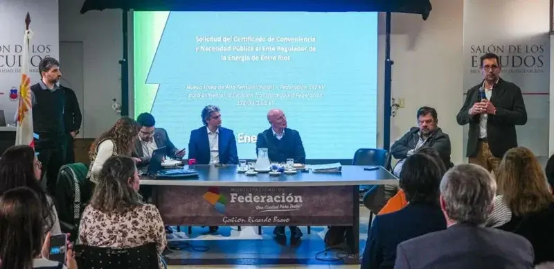 La provincia proyecta una línea de alta tensión para cuadruplicar la potencia en el norte entrerriano