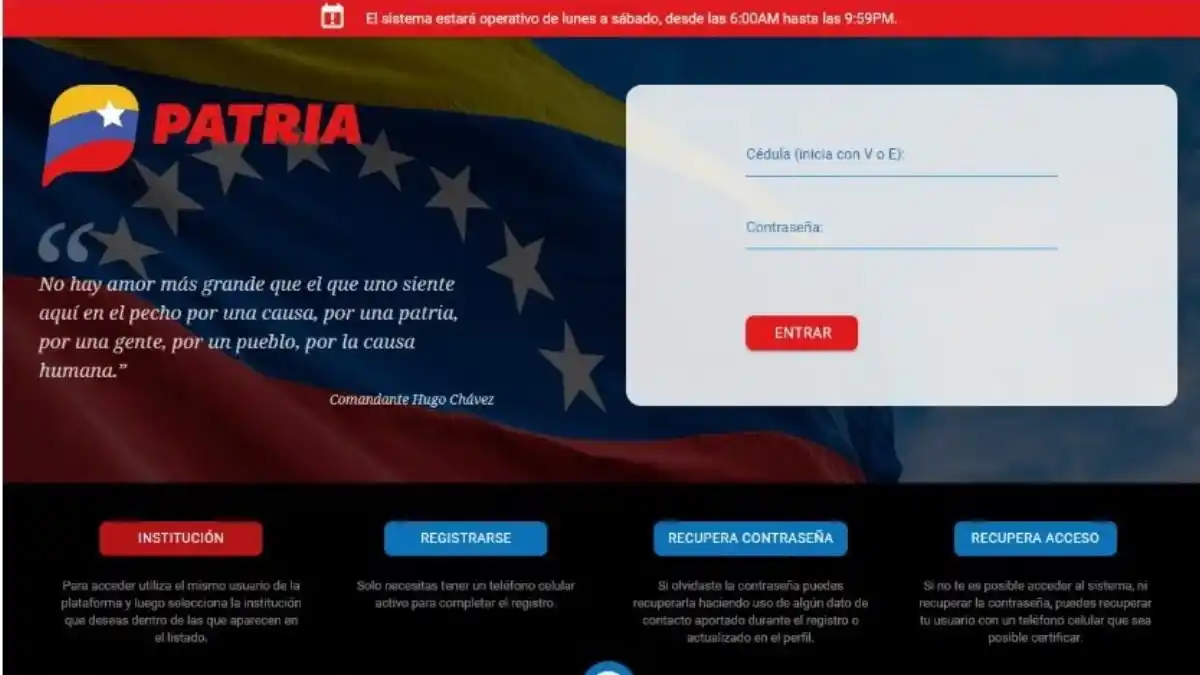 ¿Sabes cómo transferir bonos a tus familiares en el Sistema Patria? Te explicamos