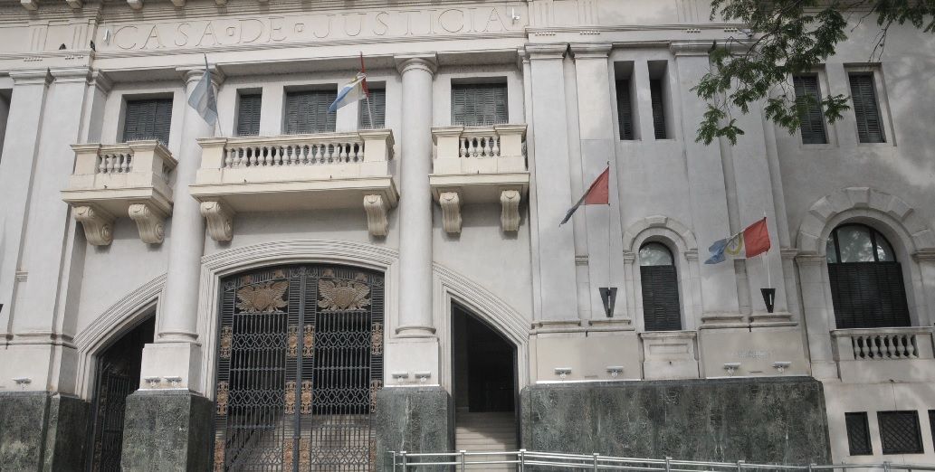 El palacio de Tribunales de la ciudad de Santa Fe.