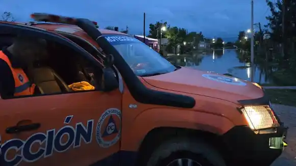 Graves inundaciones en el norte de la provincia: cayeron más de 400 milímetros de lluvia en seis horas