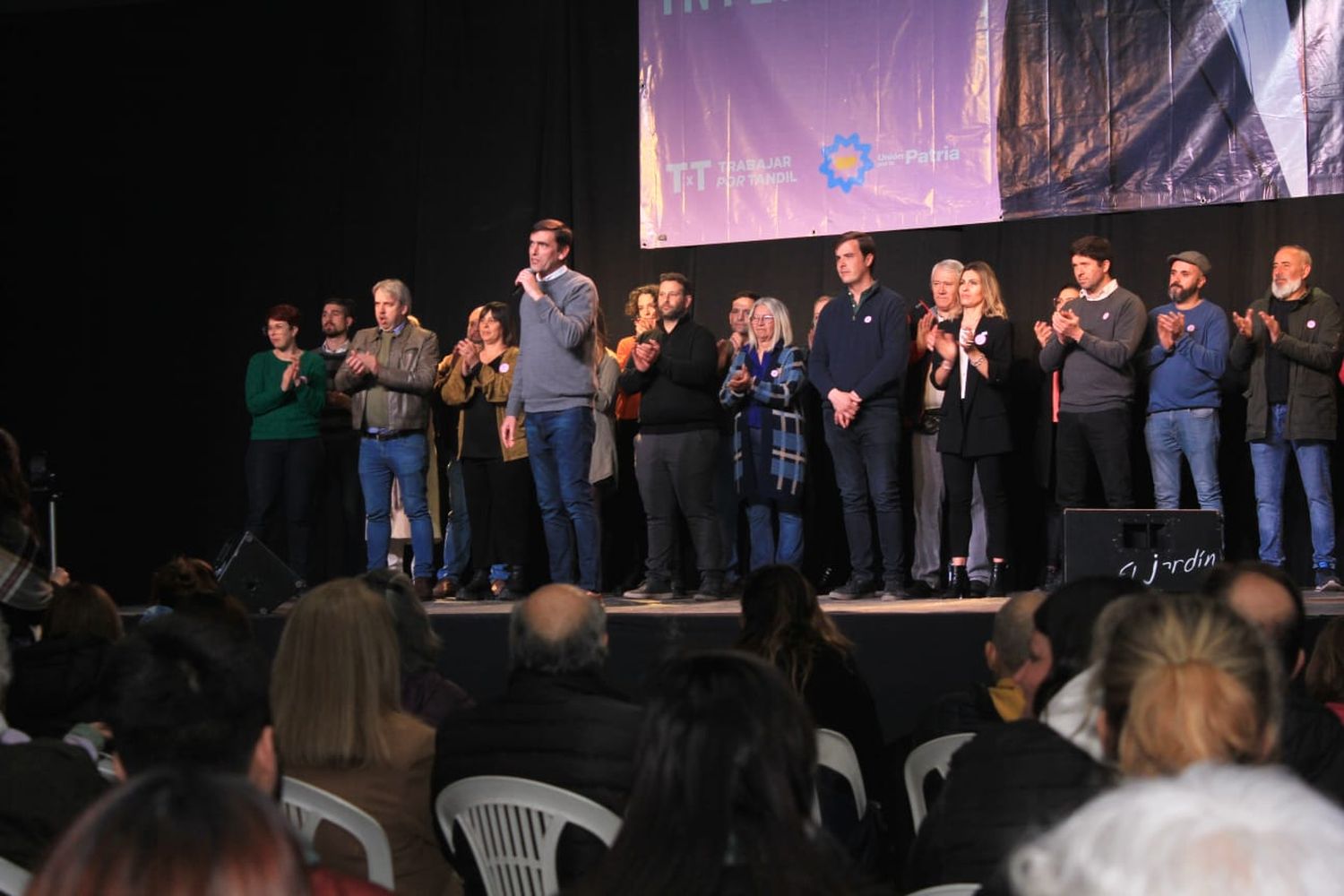 Rogelio Iparraguirre cerró su campaña de cara a las PASO 2023 con un acto frente a la militancia