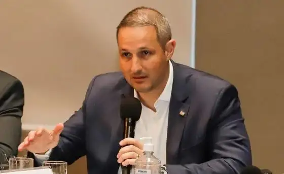 Guilherme Derrite, secretario de Seguridad Pública de Sao Paulo.