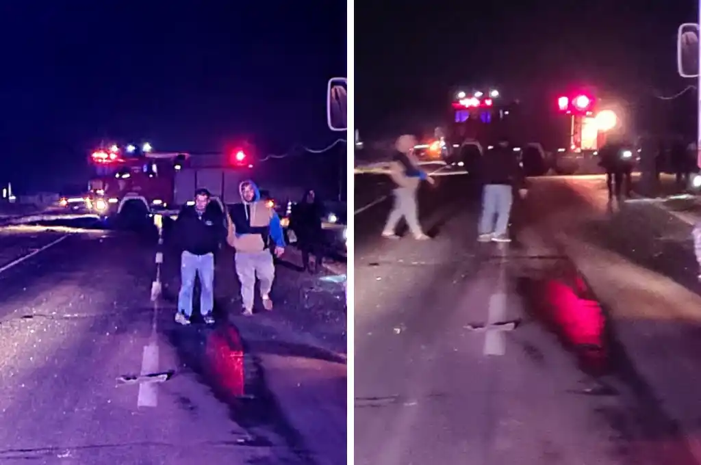 Accidente de tránsito sobre Ruta 11 en LLambi Campbell