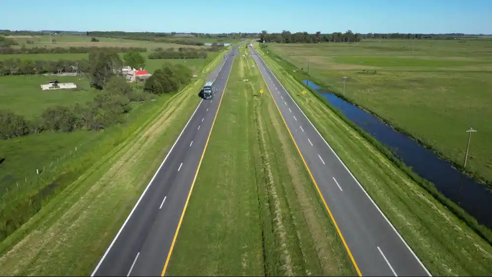 Costa Atlántica: finalizaron las obras de mejora y repavimentación de la ruta 63