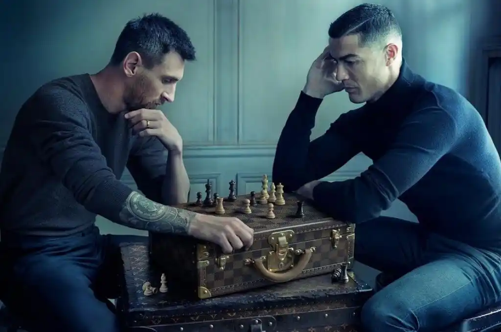 Messi y Ronaldo, juntos en la nueva publicidad de Louis Vuitton: “La victoria es un estado de ánimo”