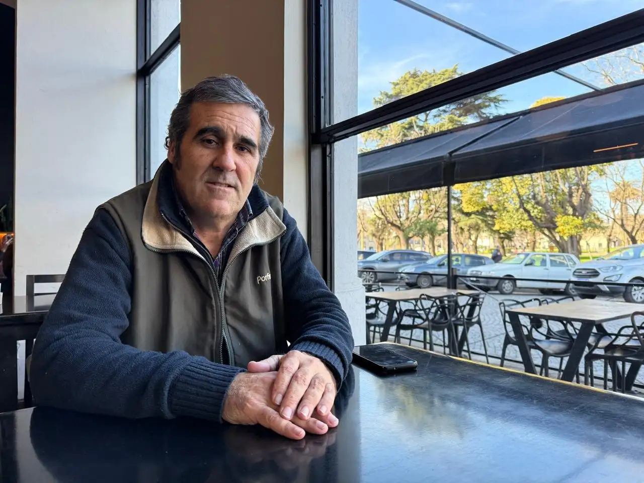 "Quiero ser candidato, estoy trabajando para estar tercero en la lista", expresó Valle sobre el lugar del Frente Renovador en Fuerza Patria.