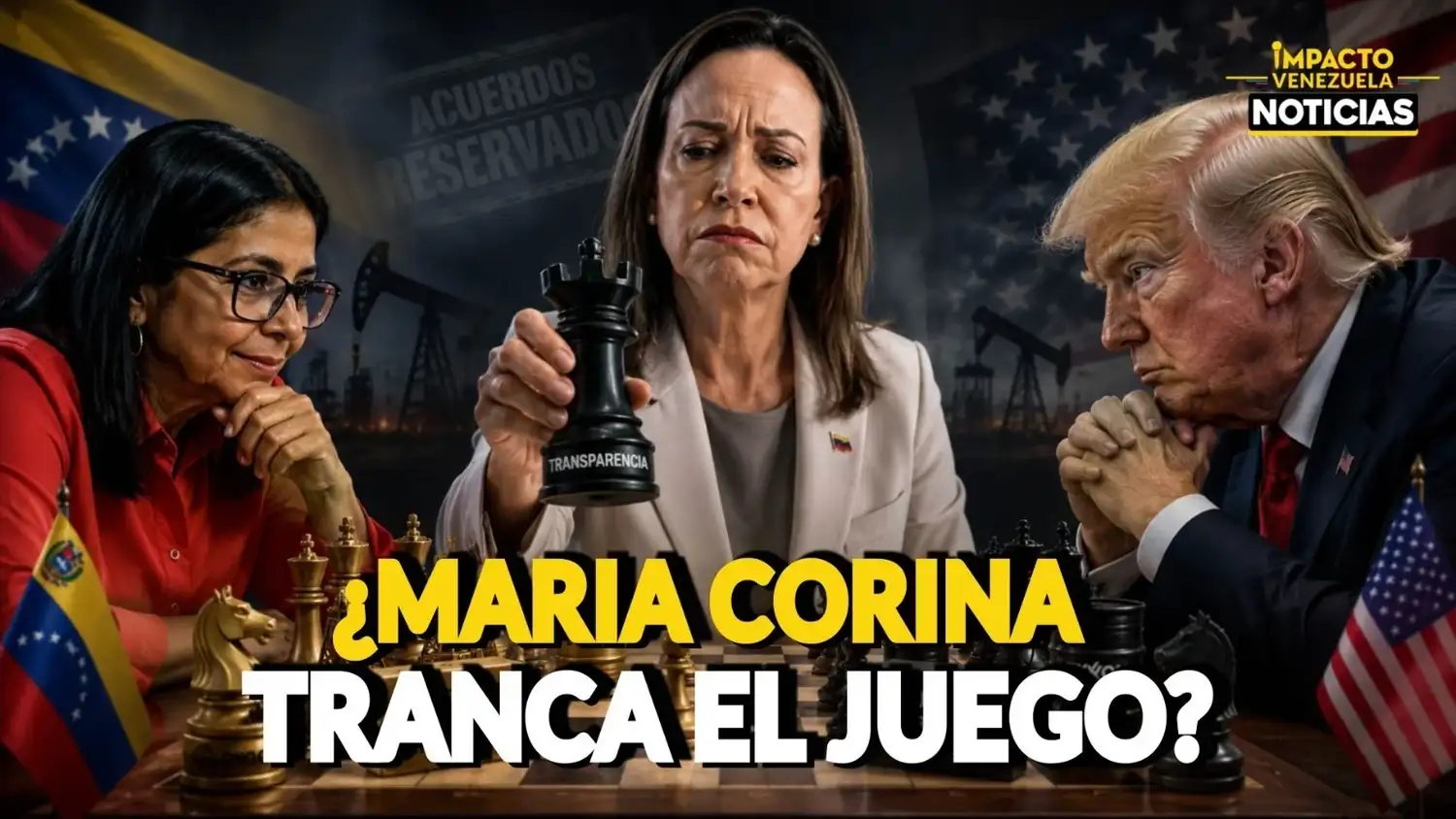 ¡PETRÓLEO SIN SECRETOS!: MACHADO DESAFÍA EL NEGOCIO