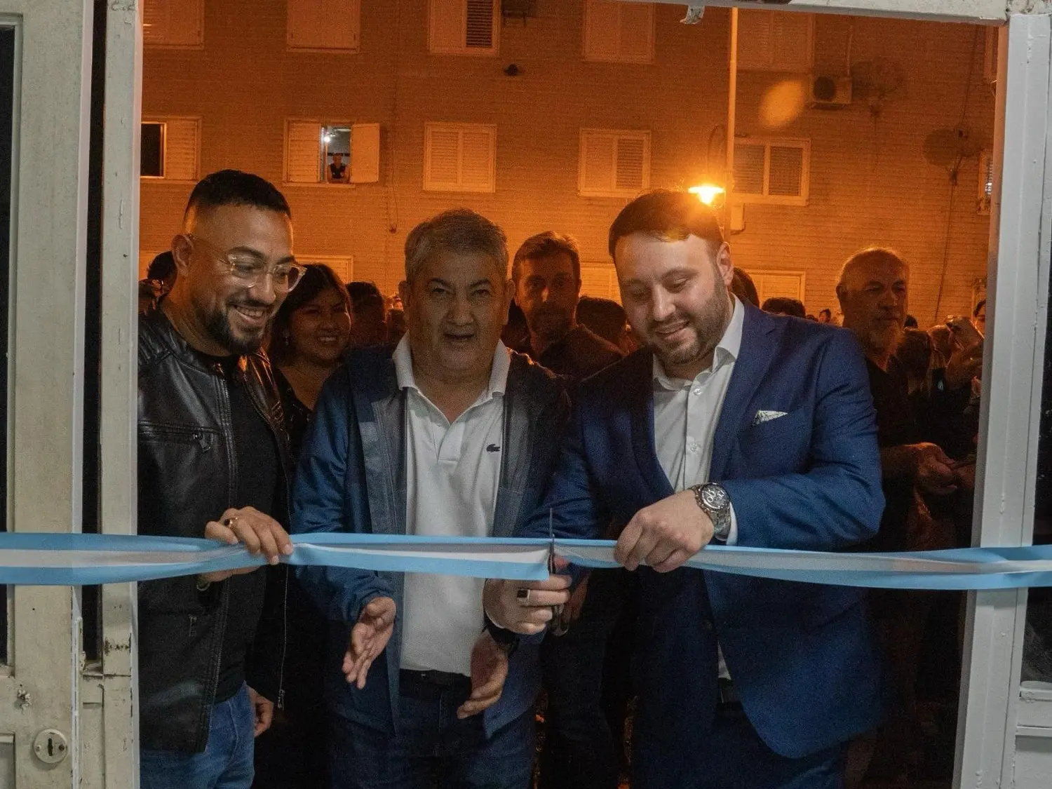 Se descontroló la inauguración