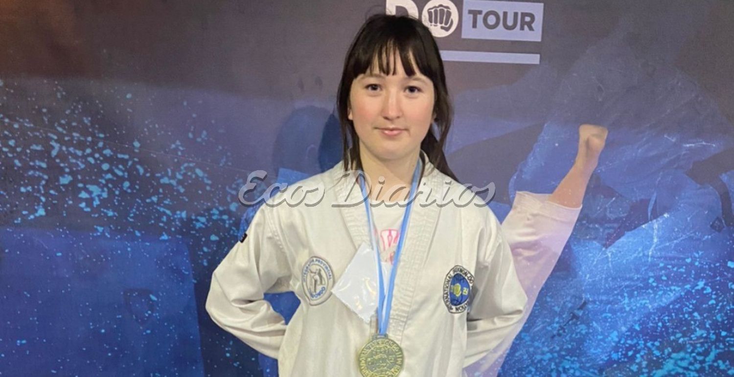Morena Bazán, formará parte de la Selección Argentina de Taekwondo ITF