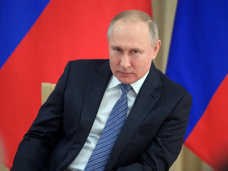 Vladimir Putin, presidente de Rusia.