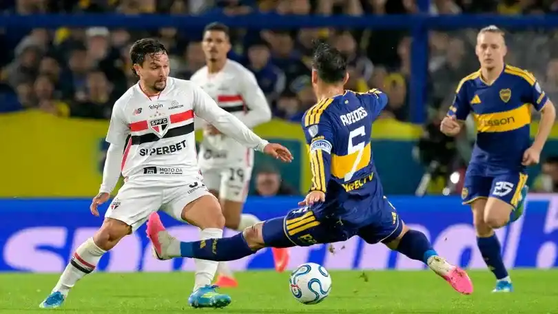 Boca empató en el Morumbí y se metió en las semifinales de la Copa Sudamericana