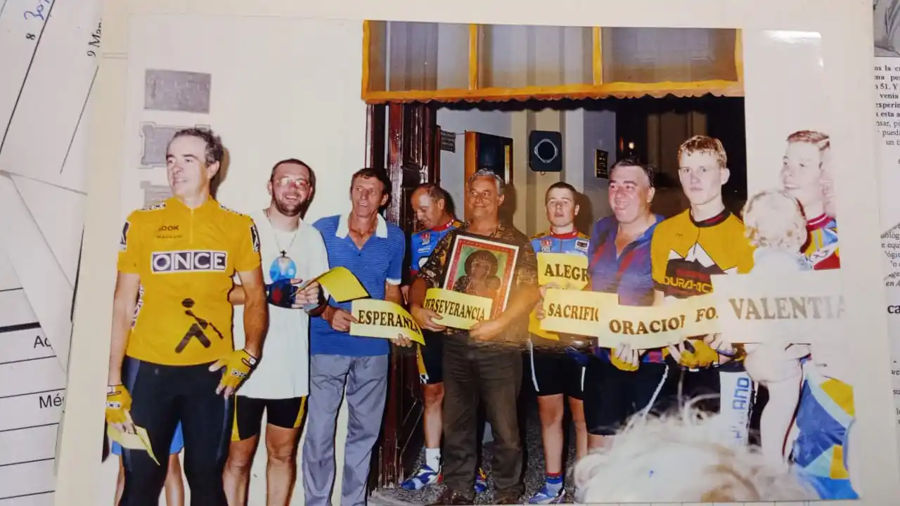 A 25 años de aquella peregrinación uniendo los dos océanos