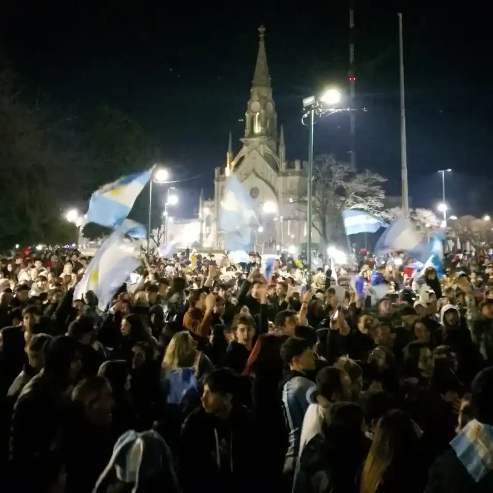 Festejos en el Mundial