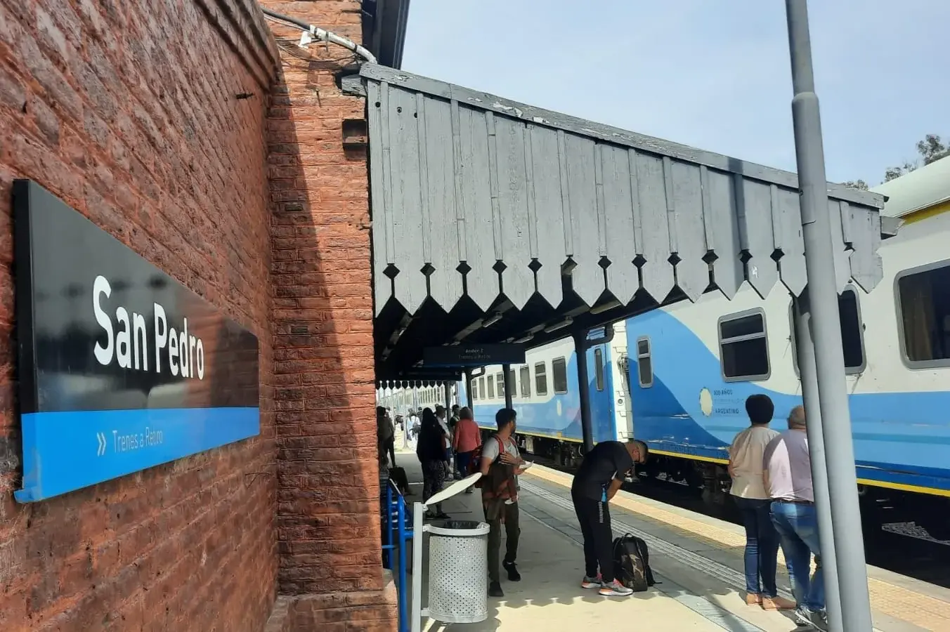 San Pedro volvió a posicionarse como una de las principales estaciones del ferrocarril Mitre por el movimiento alcanzado.