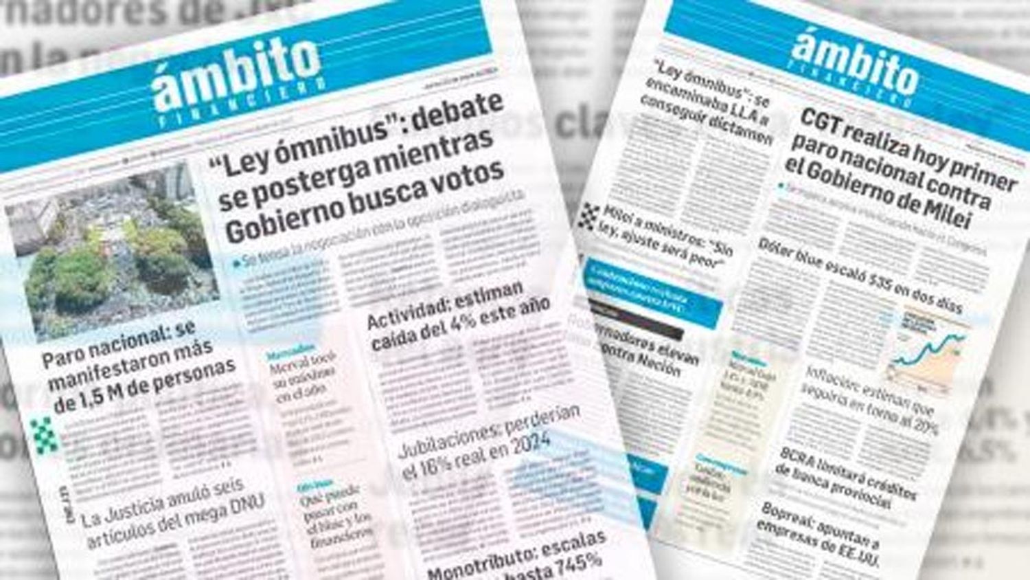 El diario Ambito Financiero