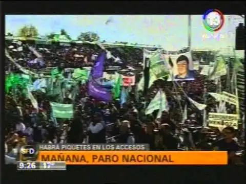 Qué servicios estarán afectados por el paro nacional